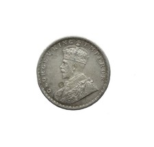 Reines Silber George V König Kaiser Ein Rupee Indien 1913 Alt Münze - £111.70 GBP