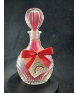 Vintage Antique Rainbow Bath Dream Bath Salt Glass Bottle Decanter NEW NOS - $59.39