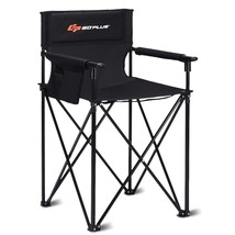 Portable 38 Inch Oversized High Camping Fishing Folding Chair  - Color: ... - £74.00 GBP