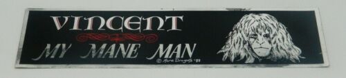 Beauty and the Beast TV Series Vincent My Mane Man Foil Bumper Sticker U... - $2.99