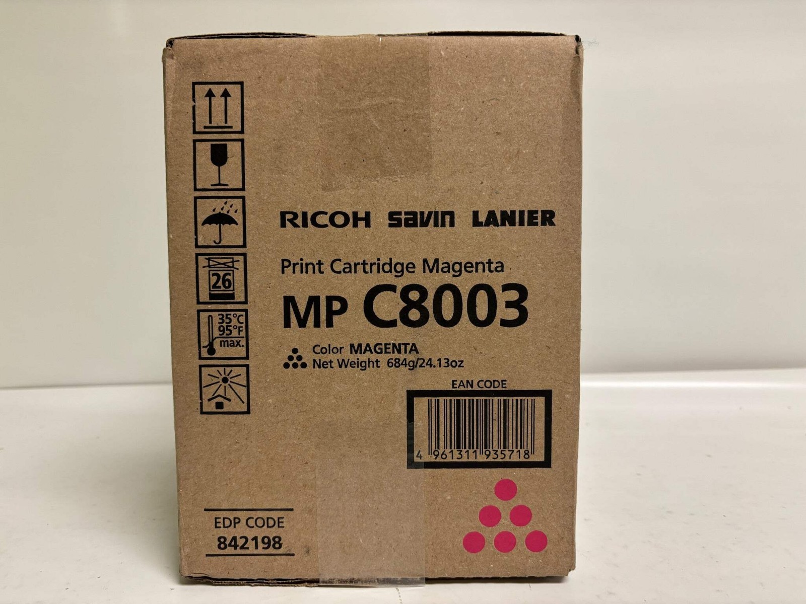 New OEM Ricoh MP C8003, C6503 IM C6500,C8000 Magenta Toner 842198 - $138.00