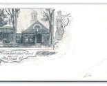 Fulton County Courthouse Johnstown NY UNP Unused Vignette UDB Postcard V8 - £6.96 GBP