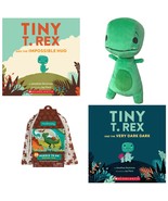 Tiny T Rex Gift Set - 2 Books The Impossible Hug and The Very Dark Dark ... - £43.71 GBP