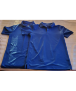 Chaps Boys Blue Polo Shirt School Approved Performance Polo Large (14-16... - £7.39 GBP