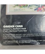 Dimensions &quot;Garden Chair&quot; Kit Gallery Crewel NIP RARE 1992 Made in USA 7... - £9.15 GBP