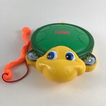 Fisher Price Lil Music Makers Musical Turtle Tambourine Instrument Toy 2005 - $19.75