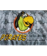 MAJESTIC, 6/9 MONTHS, PITTSBURGH PIRATES GREY TEE SHIRT - $28.10 CAD