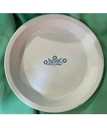 Vintage Corning Ware Blue Cornflower P-309 Pie Plate Baking Serve Dish 9... - $8.89