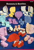 Bonnets &amp; Booties Knit &amp; Crochet Design Book - $7.00