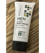 Andalou Naturals Men Post Shave Soothe + Refresh Creme Aloe Citrus 3.1 O... - $6.85