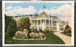 VTG The Clifton Hotel Niagara Falls Ontario Canada Postcard - £7.58 GBP