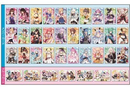 BANDAI Hololive Wafer Card Full Complete 37 pieces Set Japanese Vtuber Idol - $225.29