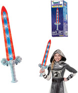 Light-Up LED and Sound Soft Play Toy Sword GeoSword  Jedi Style Fun! - $26.37 CAD