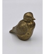 Vintage Solid Brass Bird 3&quot; Taiwan - $50.98 CAD