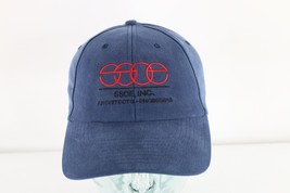 Vintage 90s Spell Out SSOE Inc Architects Engineers Automotive Strapback Hat Cap - $29.65