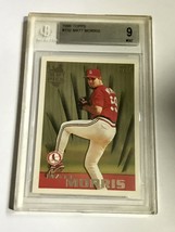 1996 Topps #232 Matt Morris BGS 9 Mint St. Louis Cardinals RC Baseball Card - £5.49 GBP