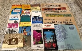 Lot of 50+ Hawaii Brochure Booklets &amp; Guides 1960-1970&#39;s  - £68.83 GBP