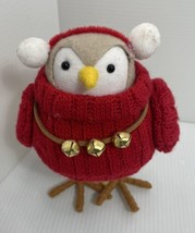 2021 Glee Bird Sweater &amp; Bells Christmas Holiday Bird Wondershop Figurin... - £10.94 GBP