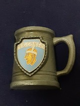 Vintage Mini Wisconsin Pewter Collector&#39;s Mug Stein Cup - $9.89