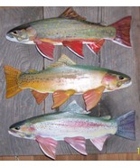Fish carvings, (New for 2020) &quot;THE BIG THREE&quot;  Pictures are Samples of work - £52.44 GBP