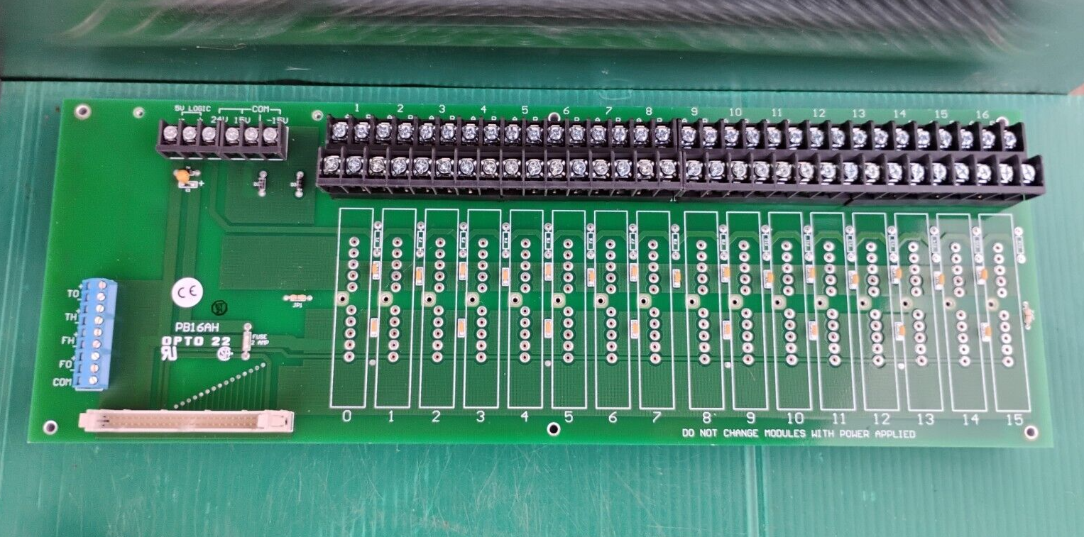 OPTO 22 PB16AH 16-Channel Analog Controller Board - $44.55