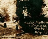 RPPC Rocky Hollow Trail Turkey Run State Park IN Indiana1908 DB Postcard  - £11.63 GBP