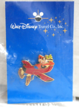 Walt Disney World Disney Travel Company Goofy in Red Plane Pin 2004 - £11.79 GBP