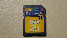 2Gb Transcend 150x Hi-Speed Secure Digital card - £19.77 GBP