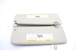 12-18 BMW F30 320I 328I SUN VISORS LEFT DRIVER RIGHT PASSENGER PAIR BEIGE E2854 image 8