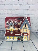 VTG. RARE 1983 DEPT. 56 CHATEAU Exclusive Snowhouse Series with light cord! - $37.99