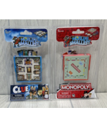 Worlds Smallest Games Clue and Monopoly - £18.04 GBP