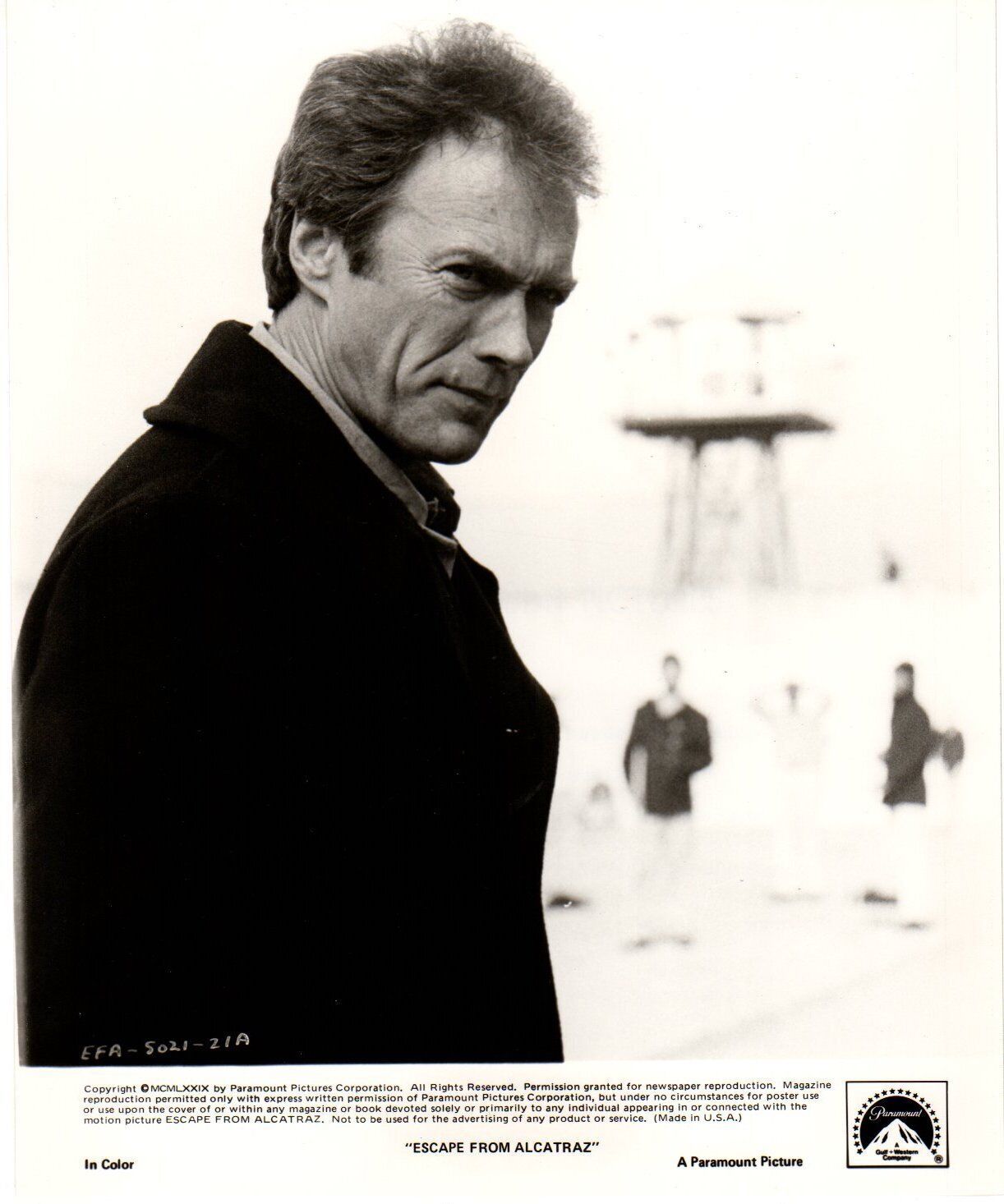*Don Siegel&#39;s ESCAPE FROM ALCATRAZ (&#39;79) Clint Eastwood Locked-Up in Pri... - $25.00