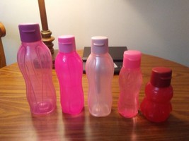 Large lot of tupperware water bottles 5 - $28.49