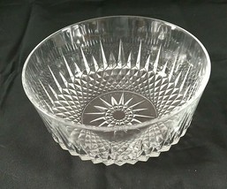 Vintage l Heavy Thick Clear   Cut Glass Candy/Nut BOWL - £10.35 GBP