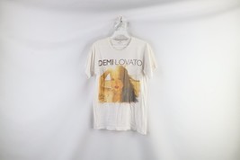 Demi Lovato Womens Small Distressed Double Sided 2011 Band Tour T-Shirt ... - $19.75