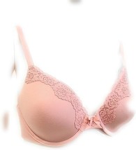 Maidenform Womens Comfort Devotion Bra Sheer Pale Pink Size 34B - £40.09 GBP