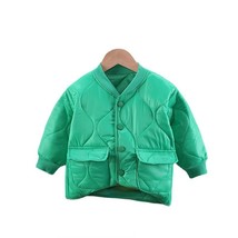 New Spring Autumn Baby Girl Clothes Children Boys Solid Casual Cotton Coat  Cost - £44.85 GBP