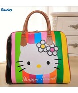 Sanrio Hello Kitty Stripe Travel Bag - $36.00