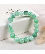 Apple Green Jade Bracelet, Jade Bracelet, Natural Lovely Bright Green, G... - $6,366.15 CAD