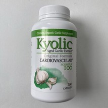 Kyolic Aged Garlic Extract Original Formula Cardiovascular, 200 Caps, Exp 07/25 - £15.17 GBP