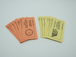 Purdueopoly Campus Mail Contingency Cards Replacement Game Parts Complete Set - $7.91