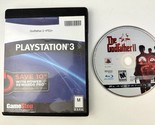PS3 The Godfather II (2) 2009 Disc Very Good. Case Not Original. No Manual. - $21.77