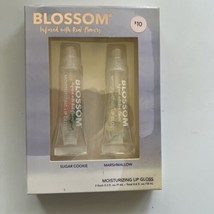 Blossom Moisturizing Lip Gloss Sugar Cookie Marshmallow 0.3 oz - £6.98 GBP