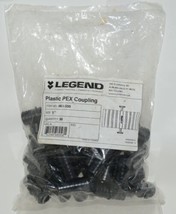 Legend 461 505 Plastic Pex Coupling 1 Inch Package of 50 Color Black - £95.79 GBP