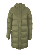 Columbia Women&#39;s Woodlyn Meadows Long Hooded Parka Down Jacket, Olive,M (7746-3) - $207.89