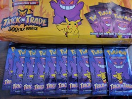Lot of 10 2022 Pokemon Trick or Trade 3-Card Packs Booster Bundle - NEW - £10.24 GBP