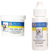 Miracle Care Tear Stain Pads - 90 Count; Eye Care for Dogs and Cats, Sof... - $14.15