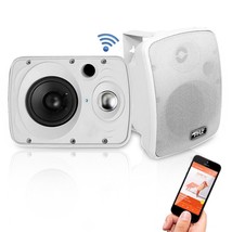 Pyle PDWR64BTW Waterproof &amp; Bluetooth 6.5&#39;&#39; Indoor /Outdoor Speaker Syst... - $377.99