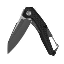 Kershaw Reverb 1220 Folding Knife 2.5in 8Cr13MoV G10/CF Carabiner  - $37.40