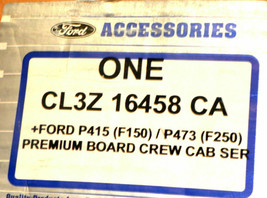 Genuine OEM Ford CL3Z-16458-CA Chrome Running Board, Right CL3Z16458CA - £471.83 GBP